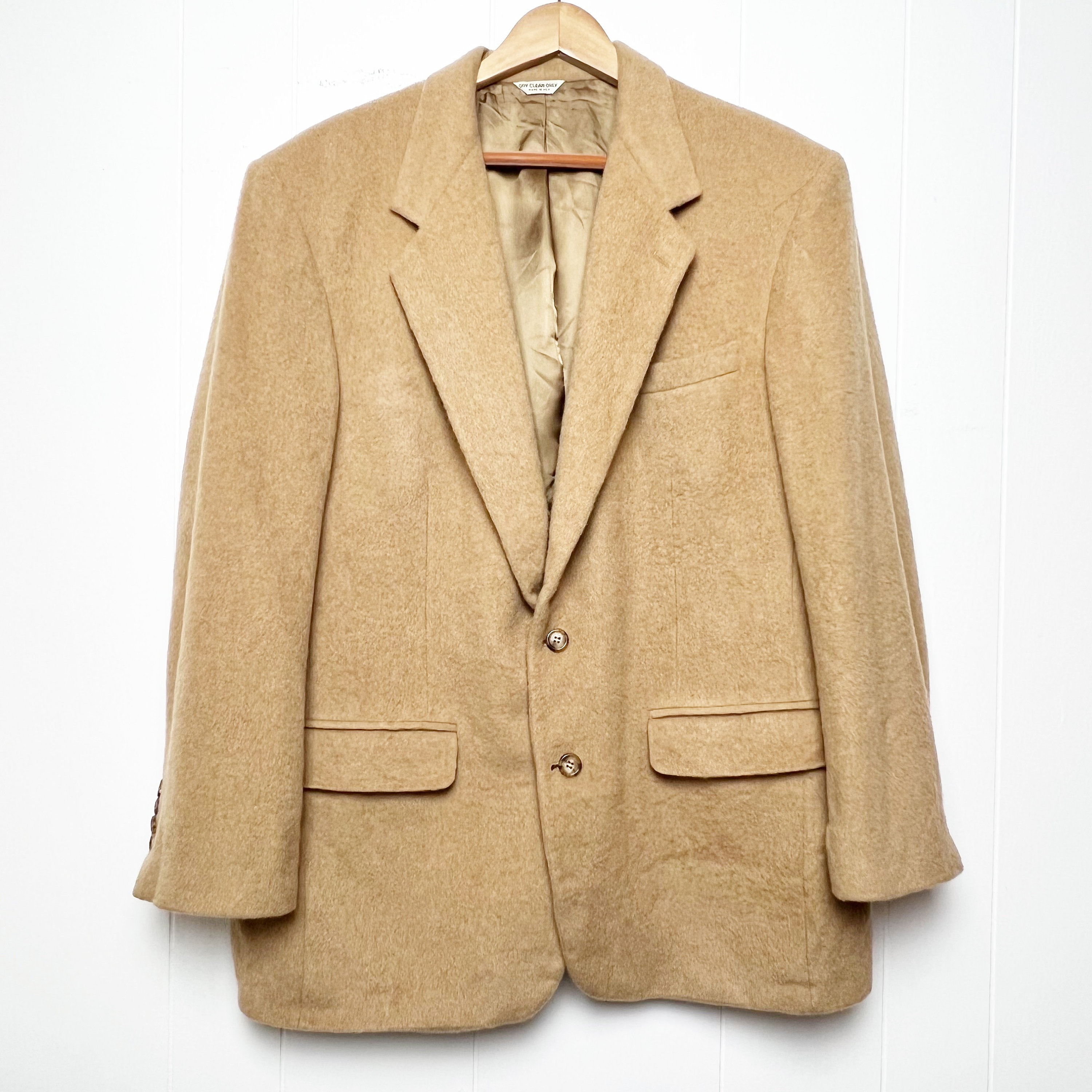 Bill blass camel hair sport clearance coat