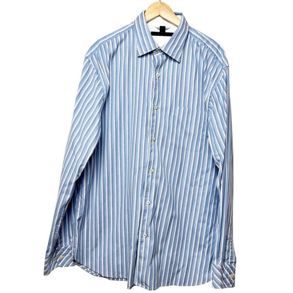 express dress shirt sizes Express Men's Slim Solid Cotton Stretch 1Mx Dress Shirt in Black Small