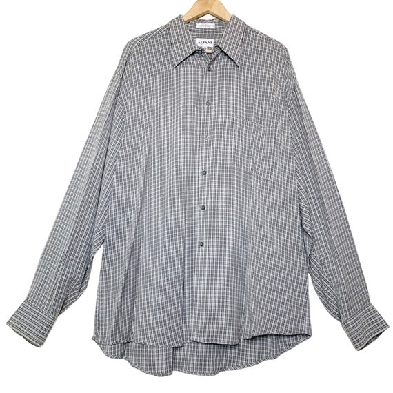 alfani dress shirt Mens Slim Fit Large tailored in a regular Alfani Mens Dress Shirt White