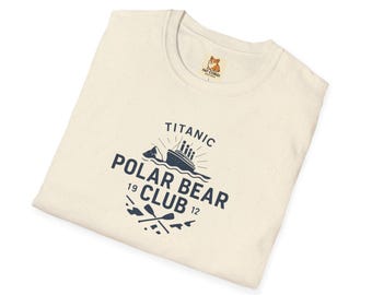 T-shirt plongeant à froid Titanic Polar Bear Club 1912