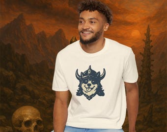 T-shirt Corgi Barbarian: grappig vikinghond-shirt