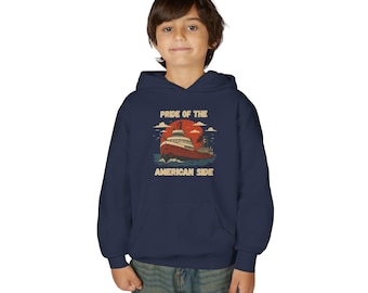 Pride of the American Side Hoodie | Wreck of the Edmund Fitzgerald