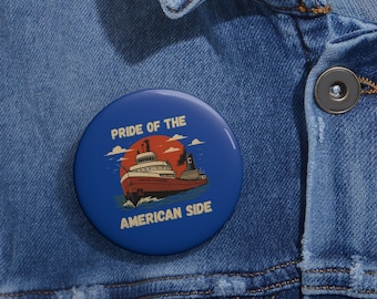 Edmund Fitzgerald Pride of the American Side Pin