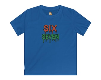 67 Cool Kids Graphic Tee, Birthday Gift, Six Seven Shirt, Fun Casual Wear, Everyday Tee for Boys and Girls