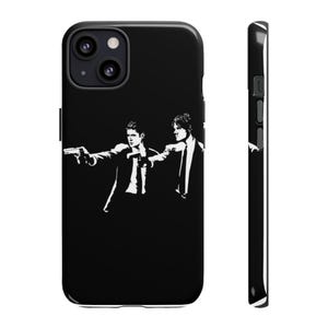 Stylish Phone Case featuring Iconic Duo, Tough Cases, Pop Culture Gift, Trendy Accessory, Movie Lover&#39;s Must-Have, Unique Phone Cover