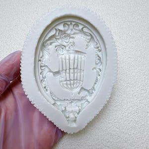 Angel Birdcage Plaster Tree Mold Handmade Perfume Pendant Mold Vintage Polymer Clay Silicone Mold Perfume Plaster Diffuser Mold Party Gift