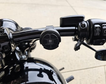 Blue Tooth or GoPro Remote Multipurpose Handlebar Mount for Motorcycle and Bicycles