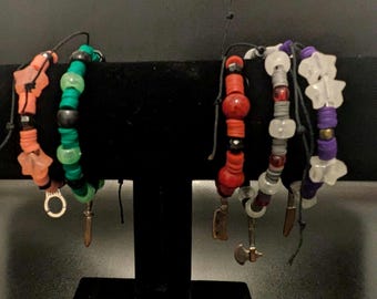 Adjustable Halloween Glow in the dark bracelets!