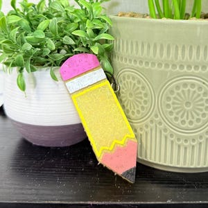pencil car freshie | teacher appreciation | car freshie | car air freshener | air freshener | hanging car air freshener | car freshy
