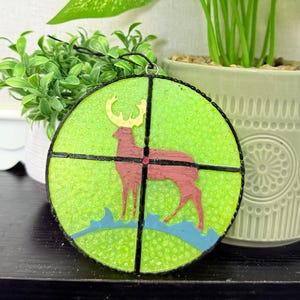 hunter deer bullseye car freshie | car freshie | car air freshener | air freshener | hanging car air freshener | car freshy | smells good