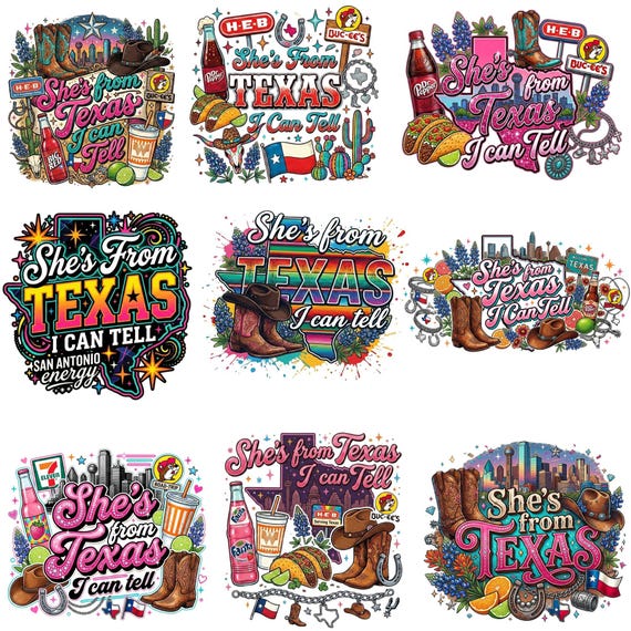 She’s From Texas PNG Bundle, Texas Independence Day, Choosing Texas PNG, Texas State Png, Western Cowgirl Design,Texas Girl,Digital Download