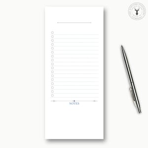 To Do List Notepad | Minimalist Lined To Do Pad | Undated Task Planner | Desk Stationery