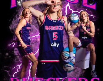 Paige Bueckers Basketball Graphic | Unrivaled Women's League (Digital Download)