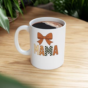 Mama Ceramic Mug, Funny Coffee Cup, Quirky Gift, Home Decor, Birthday Present, Cute Kitchenware