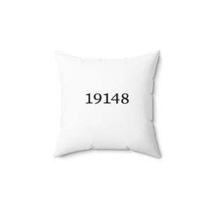 Philly Square Pillow, Home Decor, Custom Throw Pillow, Gift for Couples, Unique Housewarming, Bedding Accent