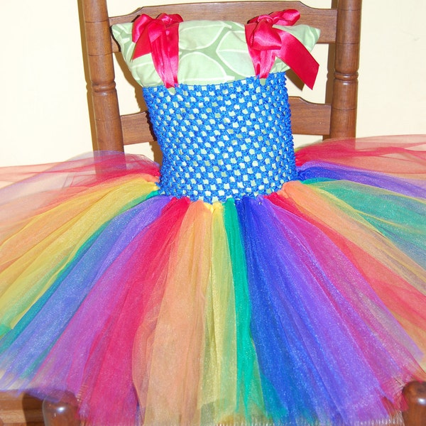 Rainbow Tutu Dress