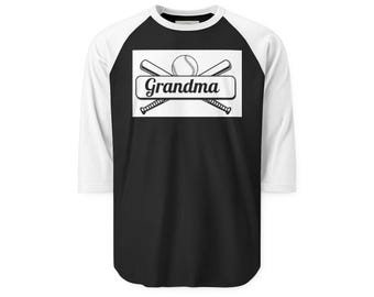 Unisex Three-Quarter Sleeve Raglan Shirt
