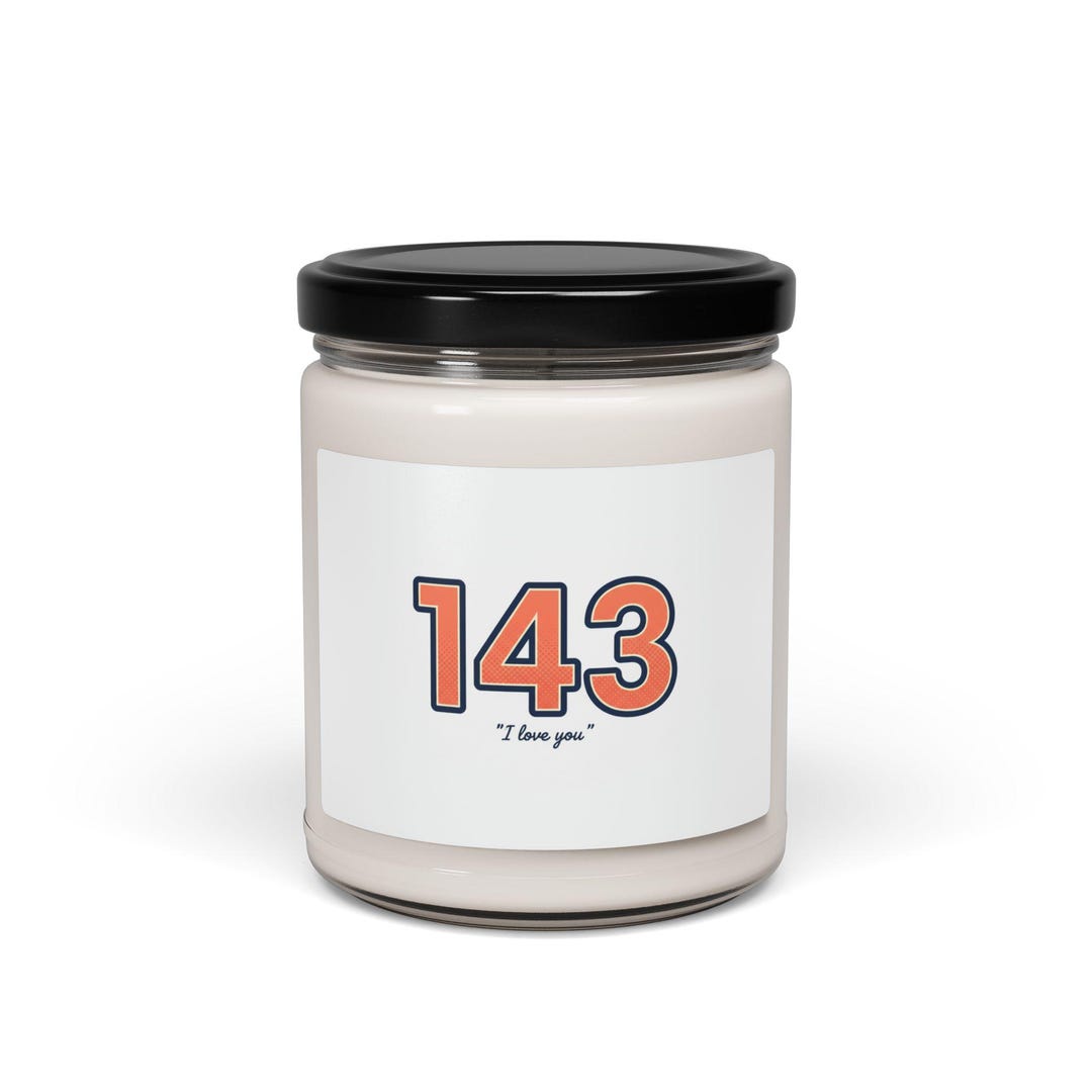 143 Number Meme Candle | Scented Soy Candle, Viral Numbers Joke - Etsy