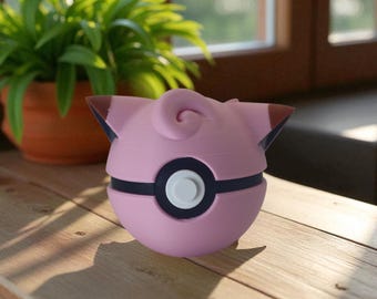 Fan-Inspired Pokemon ball - Clefairy - N3D