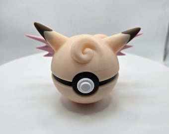 Fan-Inspired Pokemon monster ball - Clefable - N3D