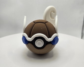 Fan-Inspired Pokemon monster ball - Wartortle - N3D