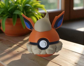 Fan-Inspired Pokemon ball - Flareon - N3D