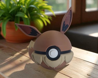 Fan-Inspired Pokemon ball - Eevee - N3D