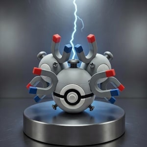 Fan-Inspired Pokemon monster ball - Magneton - N3D