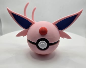 Fan-Inspired Pokemon monster ball - Espeon - N3D
