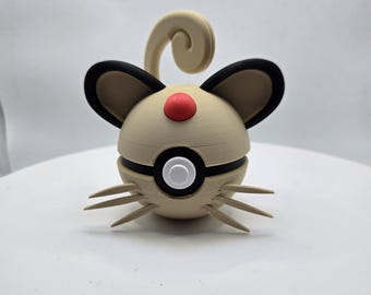 Fan-Inspired Pokemon monster ball - Persian - N3D