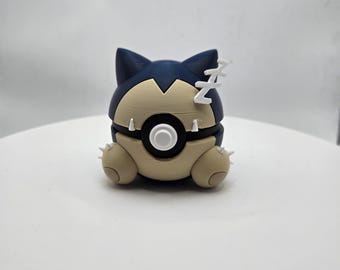 Fan-Inspired Pokemon ball - Snorlax - N3D