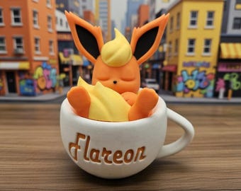 Fan-Inspired Pokemon cup - Flareon