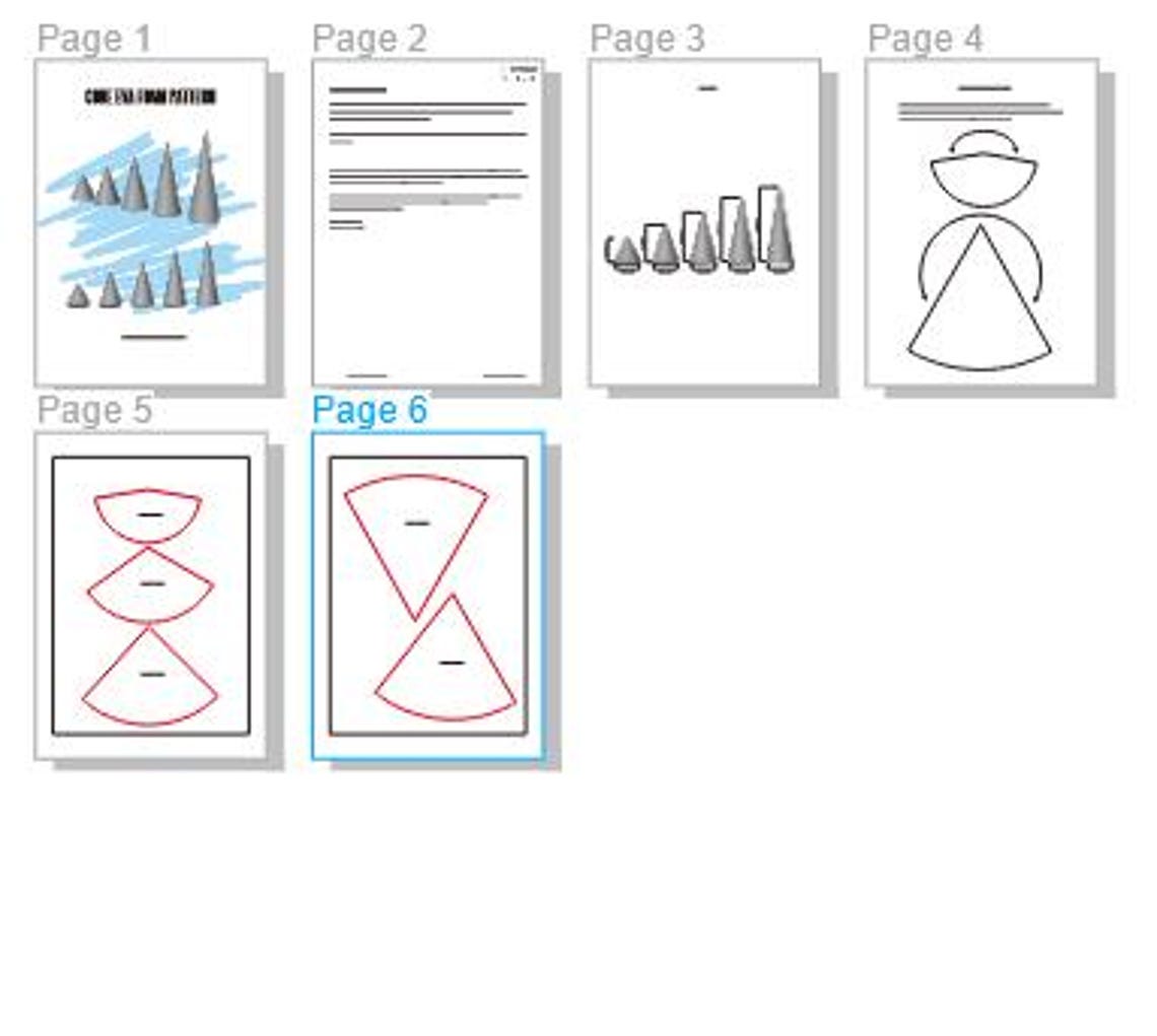 Cone Spike EVA Foam Pattern Template – Basic EVA Foam Prop Pattern for ...