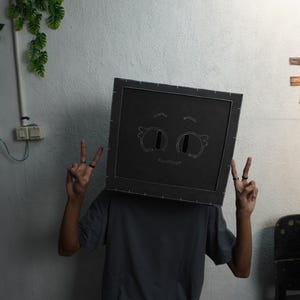 TV Head Cosplay Prop Pattern Template – EVA Foam Pattern for Cosplay & DIY Builds image 9
