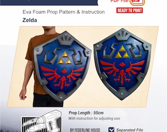ゼルダの伝説 リンク ハイリアの盾 コスプレ小道具レプリカ - Etsy 日本