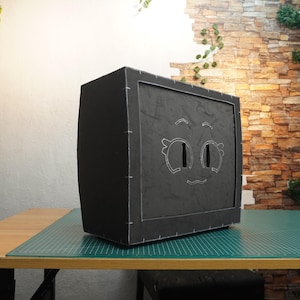 TV Head Cosplay Prop Pattern Template – EVA Foam Pattern for Cosplay & DIY Builds image 7