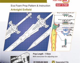 Grand Vision Device Prop-patroonsjabloon – EVA-schuimpatroon voor cosplay en doe-het-zelfconstructies, geïnspireerd op Arknights Endfield-game