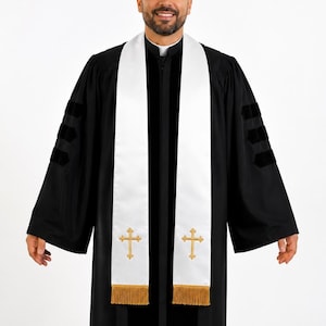 Pastor robe 牧師ガウン 牧師 ガウンの通販