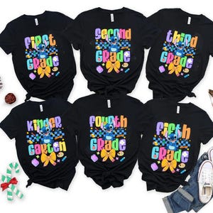 Back To School Png Bundle, Stitch Back To School Png, Clipart Stitch Png, Stitch Clipart, PreK To 4th Grade Png, First Day Of School Png