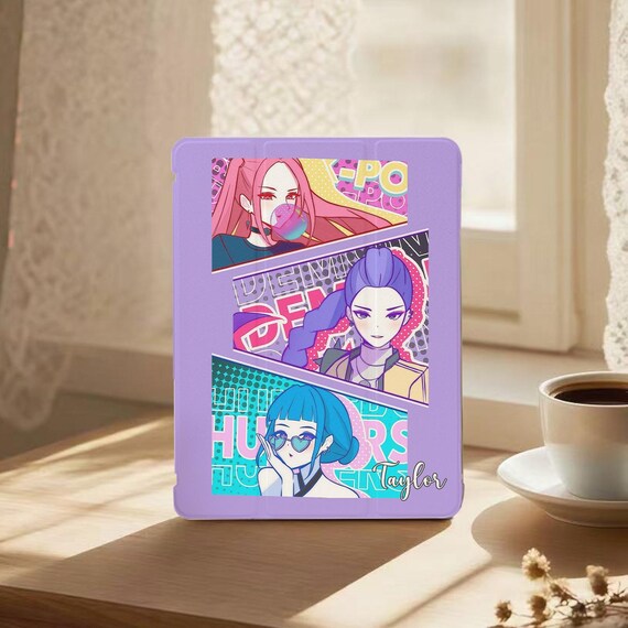 Kpop Demon Hunters iPad Case With Pencil Holder Huntrix iPad 2025