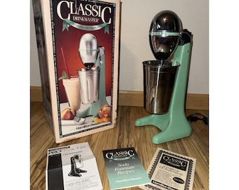 Mixer vintage Hamilton Beach Milkshake Malt Jadite Green P97272