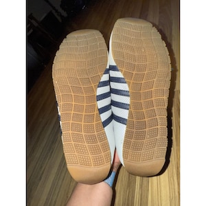 Zapatillas bajas clásicas de cuero blanco K-Swiss Y2K de los años 90 para mujer, talla 6.5 imagen 9