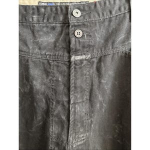 Y2K Marithe Francois Girbaud Shorts Size 42 Black Denim Brand X Short Loose Fit