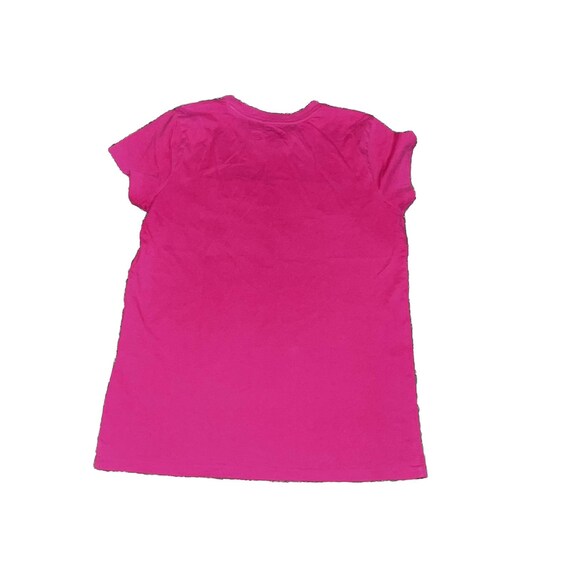 Polo Ralph Lauren Y2K XS Baby Tee Women Beaded Pink T-shirt RL