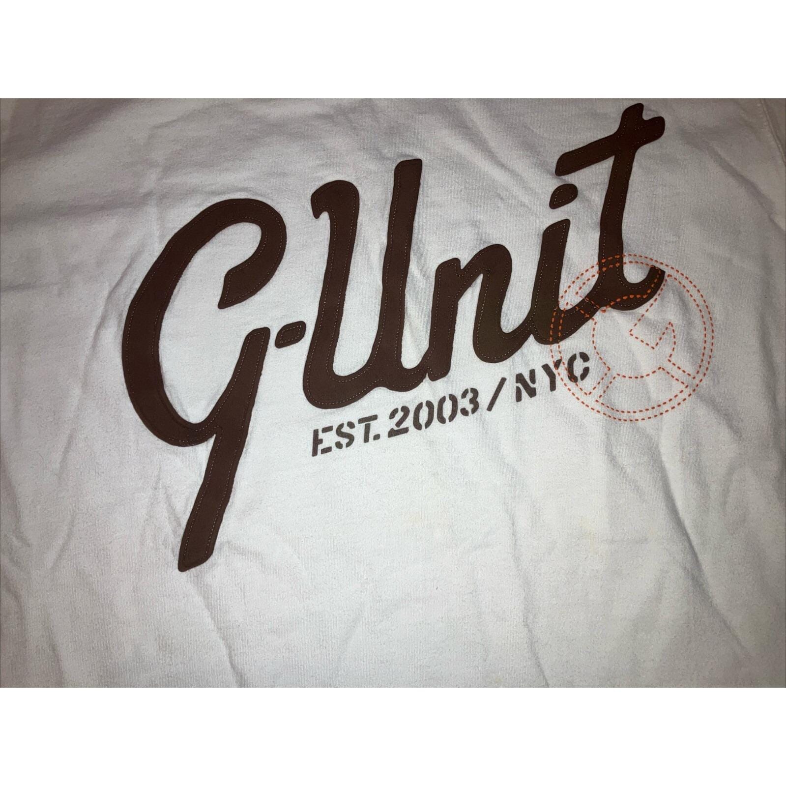 Vintage Ecko Unltd T Shirt Mens Medium Long Sleeve G Unit 50 Cent 