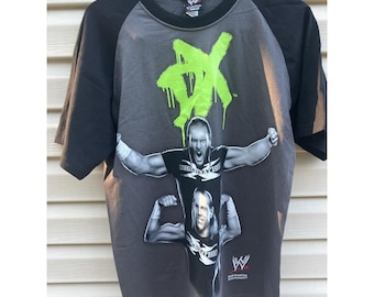 Y2k 2007 DX WWE Shirt Youth XL Or Men's Small Shawn Michaels Triple H