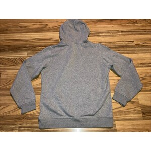 Bluza z kapturem Nike Swoosh w stylu vintage Y2K w kolorze szarym, duża zdjęcie 4