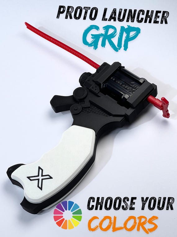 Beyblade X | Grip Handle for Proto Launcher, Bakuten Style Grip
