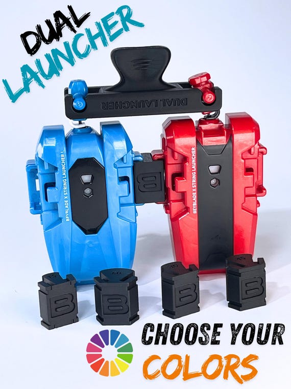 Beyblade X | Coupler for Dual String Launcher, Double Adapter for