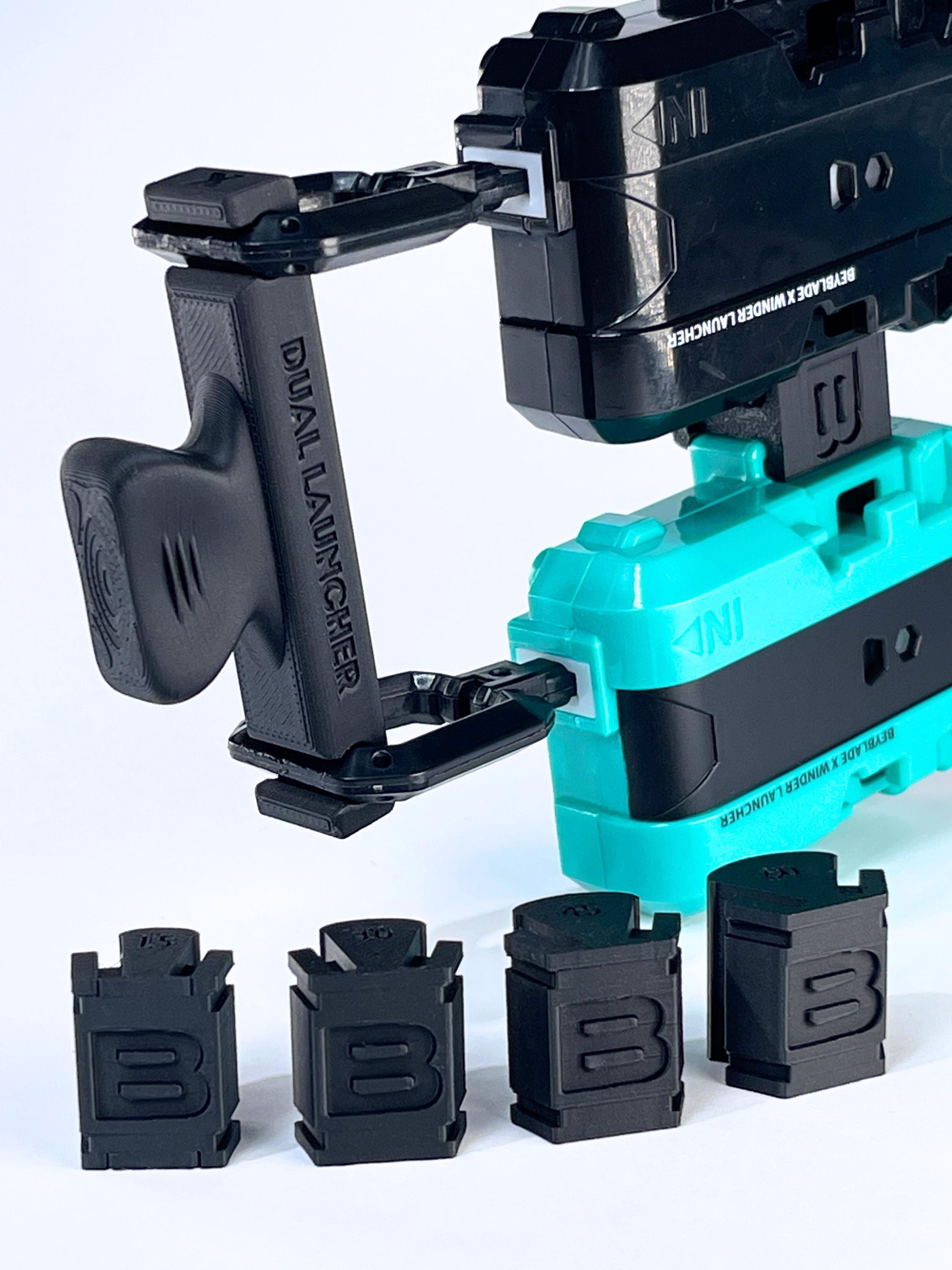 Beyblade X | Coupler for Dual Winder Launcher, Double Adapter for